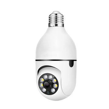Hemsäkerhetskamera med glödlampa